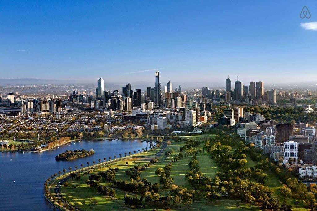 A Chic & Comfy 2Br Apt Near Federation Square Melburne Exterior foto