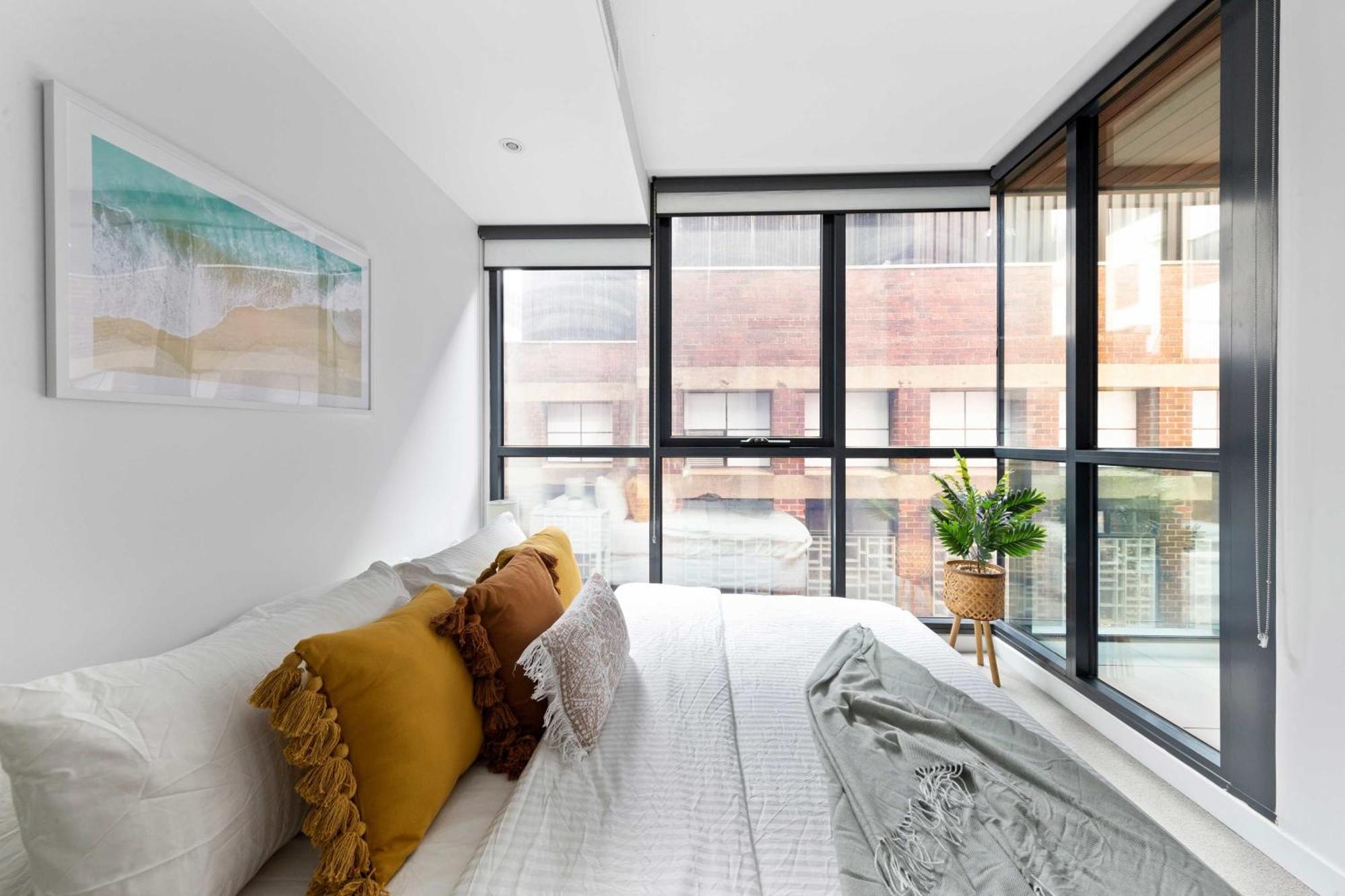 A Chic & Comfy 2Br Apt Near Federation Square Melburne Exterior foto